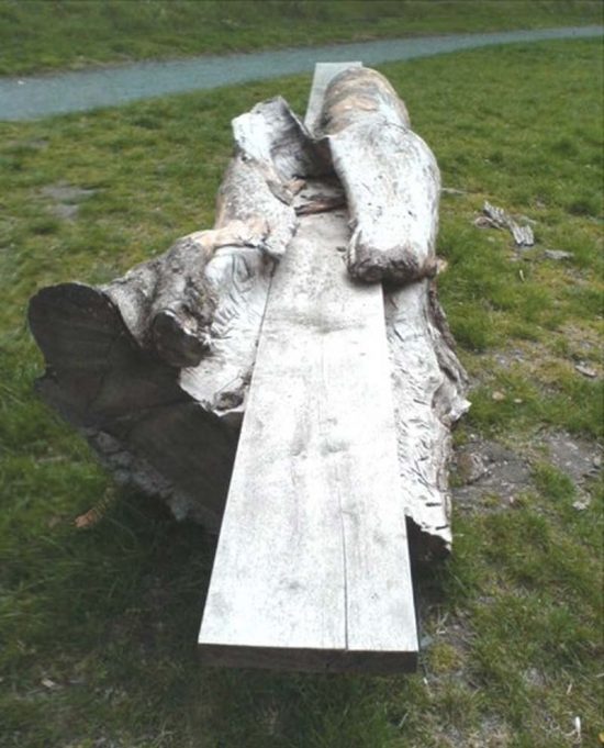 A bench at Llyn Efyrnwy